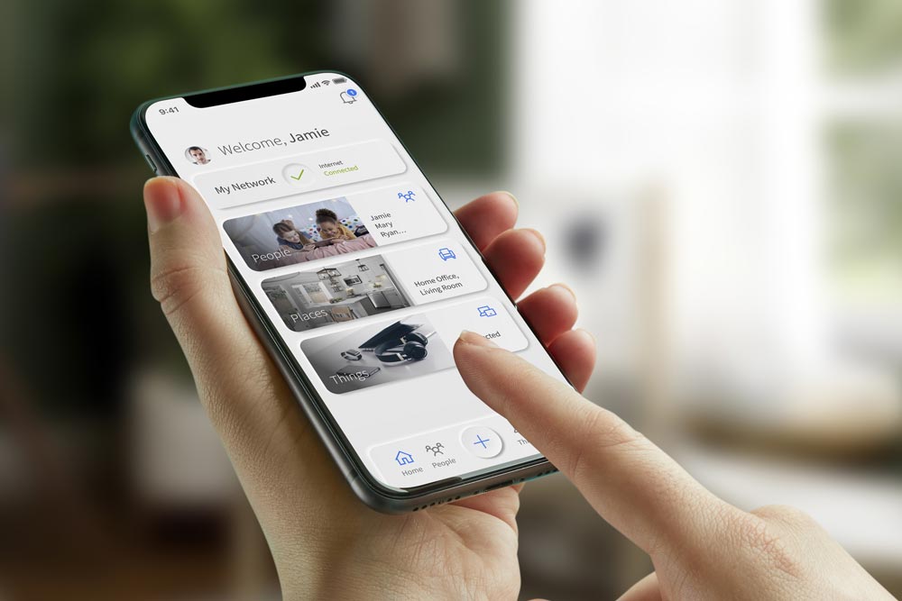 Use ArisControl on your mobile device to take control you Aristotle High Speed Internet Wi-Fi