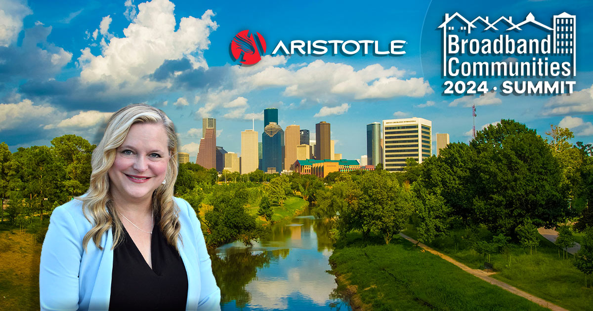 Aristotle CEO Panelist at Broadband Communities Summit